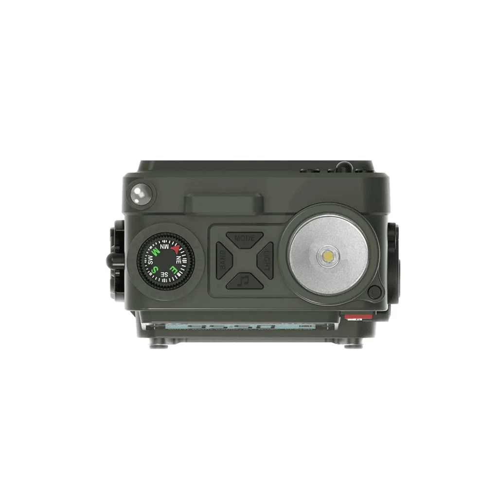 Green Lion Vintage Solar Pro Radio and Bluetooth Speaker