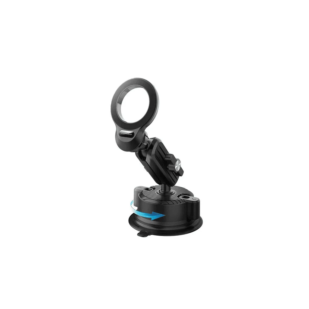 Porodo 360° Adjustable MagSafe Car Mount with Suction