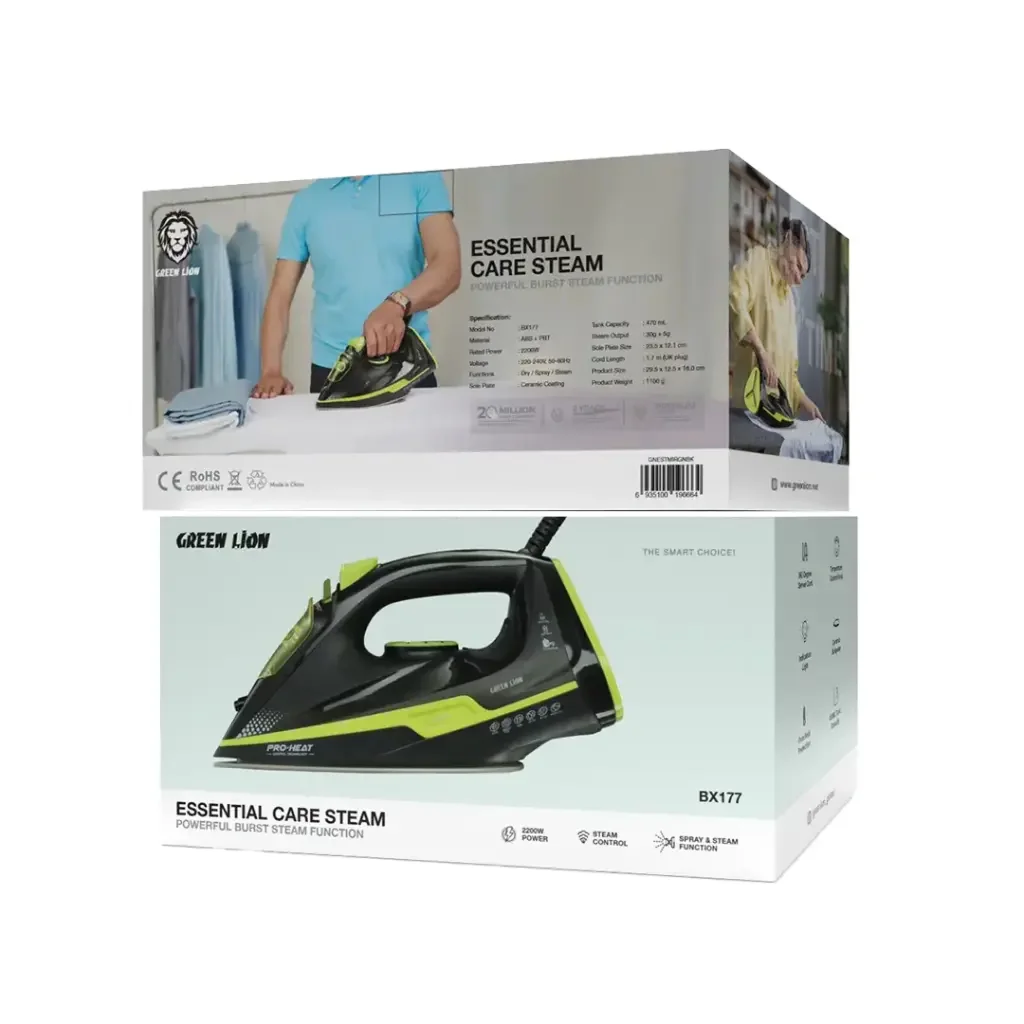 Green Lion Essential Care Steam Iron