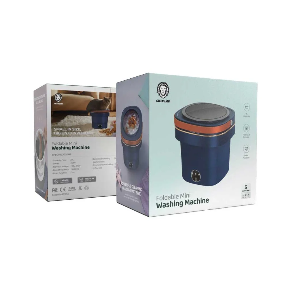 Green Lion Foldable Mini Washing Machine 9L