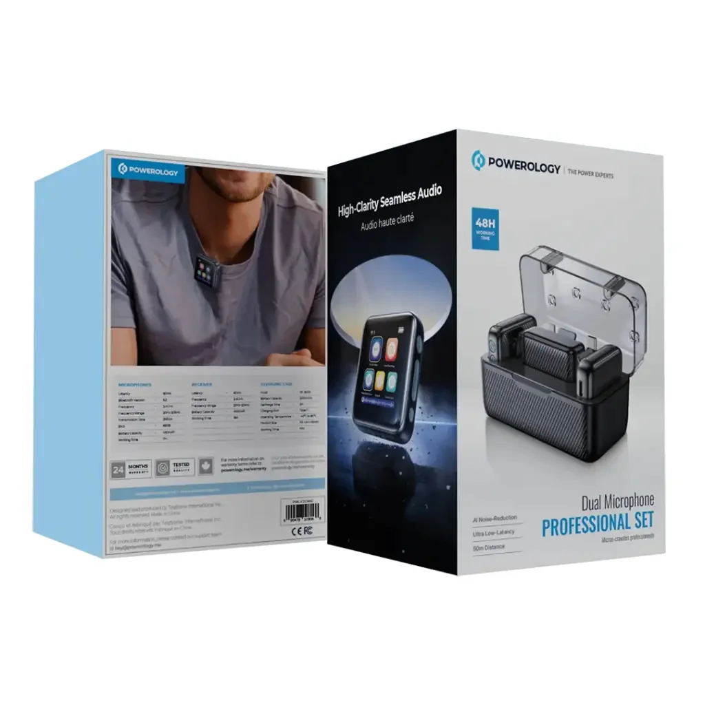 Powerology Dual Microphone Professional Set