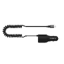 Powerology Type-C Retractable Car Charger 70W