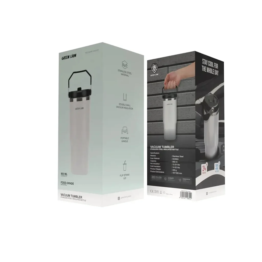 Green Lion Vacuum Tumbler 900ml Bottle
