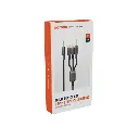 Porodo 3 in 1 Aux 3.5 to 3.5+C+Lightning Cable