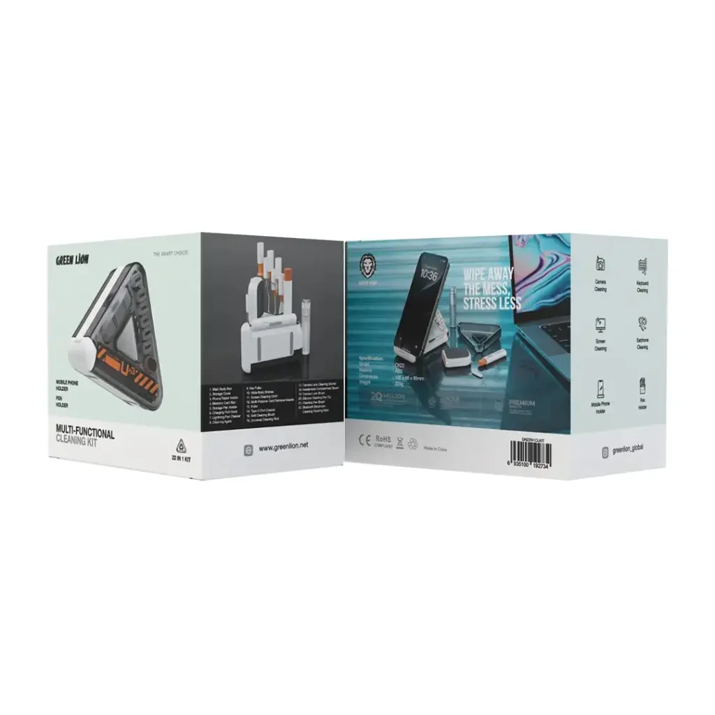 Green Lion Multi-Functional Cleaning Kit 22 in 1