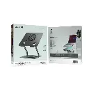 Green Lion Adjustable Laptop Stand with Cooling Fan