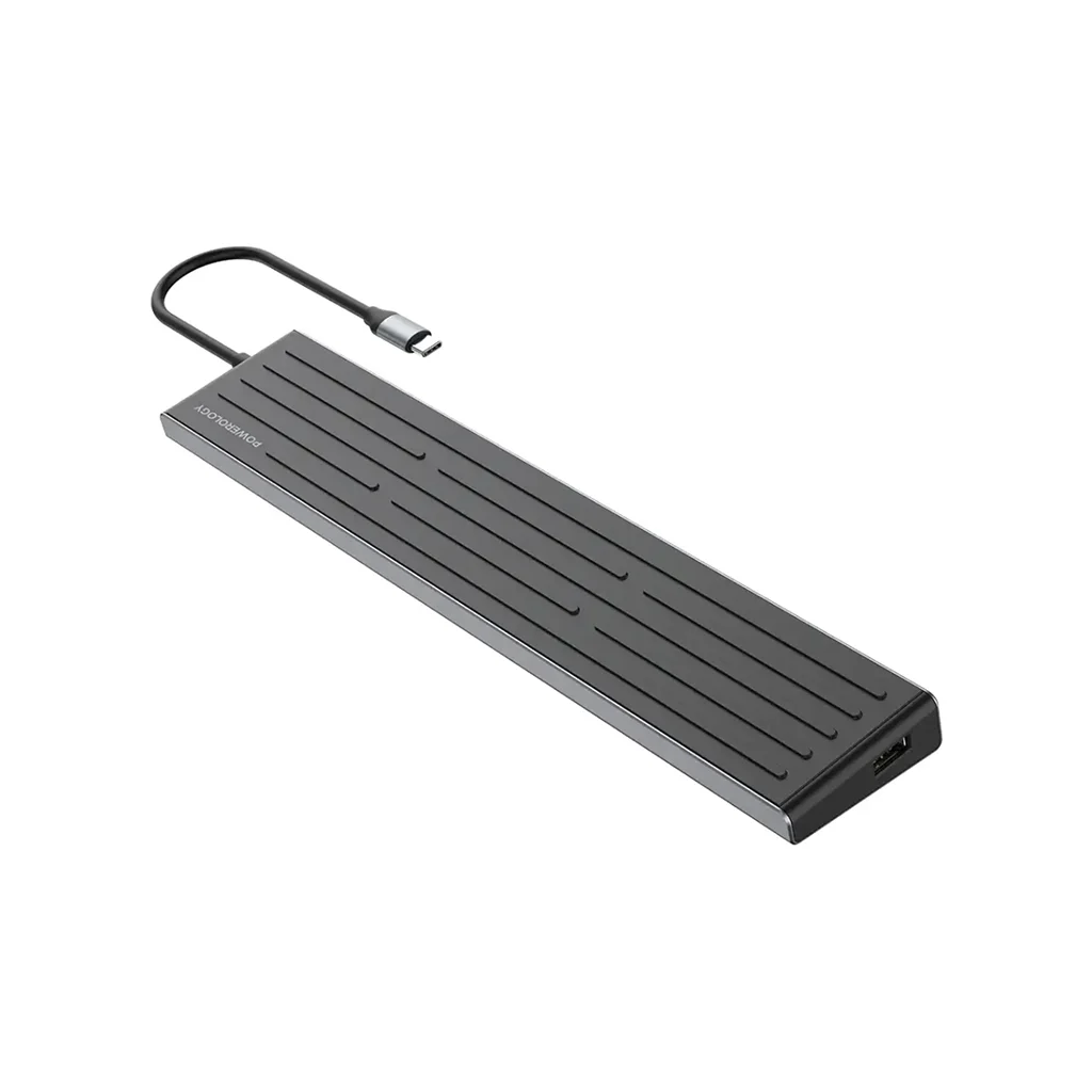 Powerology Nexis 13-in-1 Multi-Display USB-C Hub & Laptop Stand