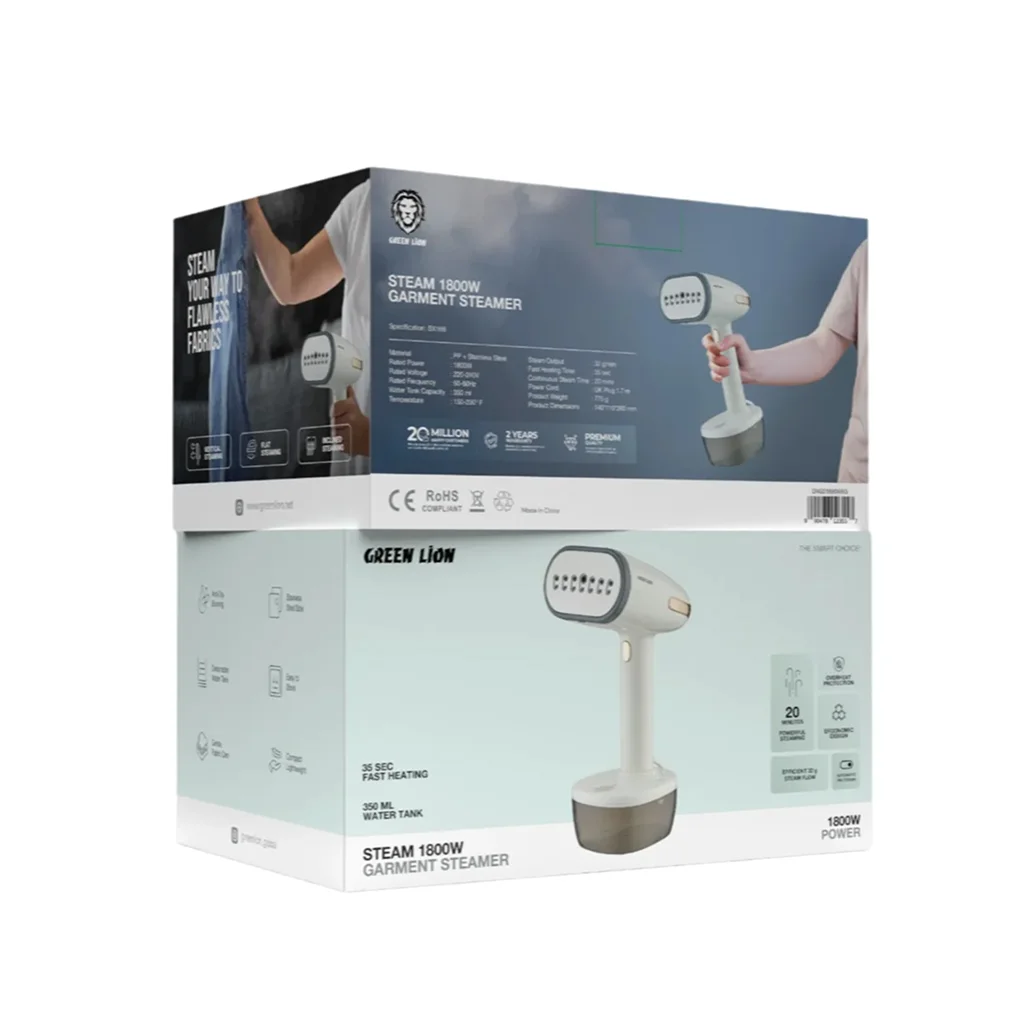Green Lion Steam 1800W Garment Steamer