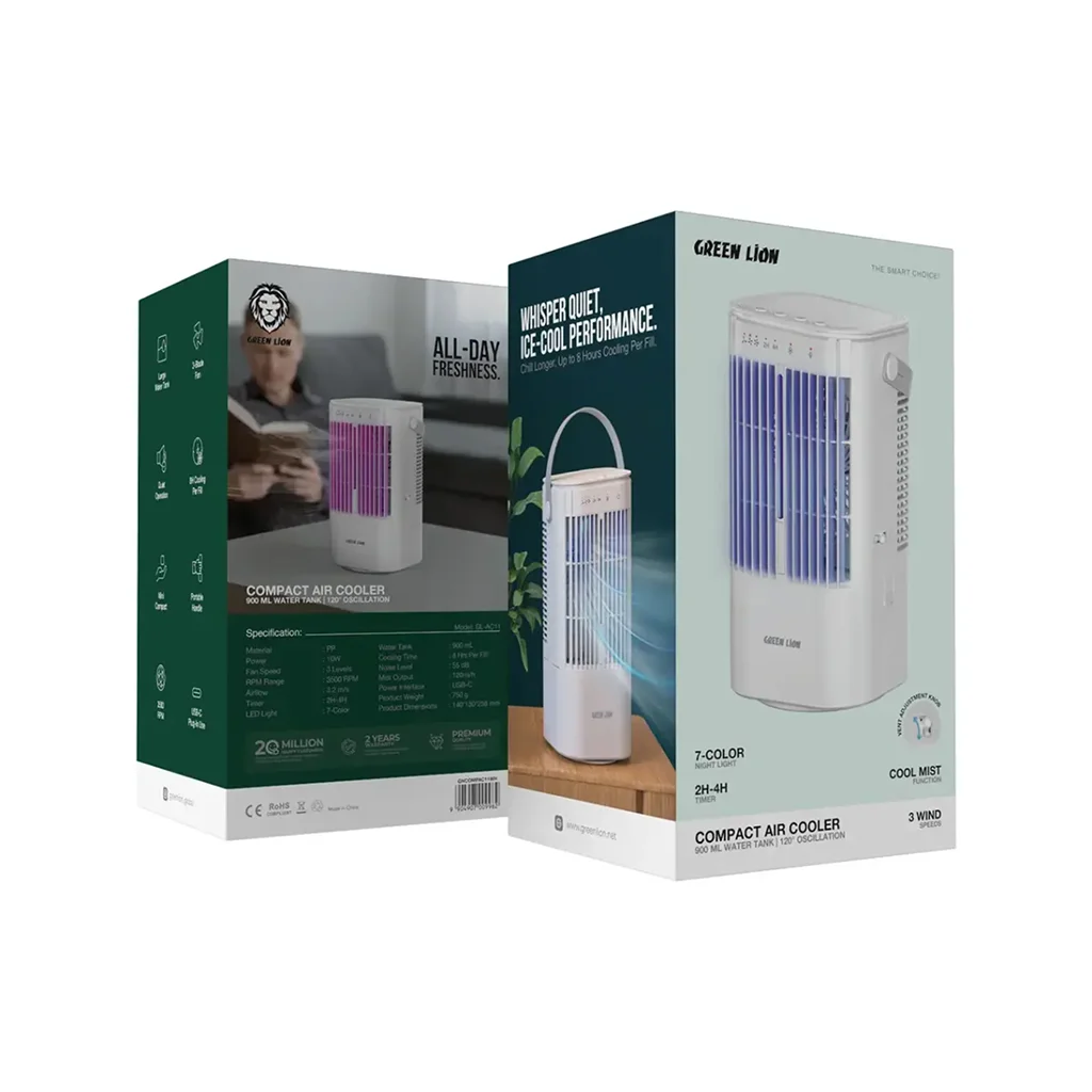 Green Lion Compact Air Cooler Fan