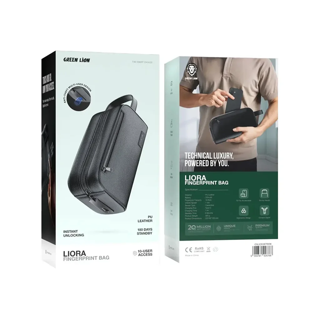 Green Lion Liora Fingerprint Bag