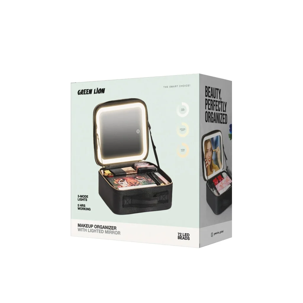 Green Lion Makeup Organizer