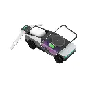 Porodo Cyber Dock Wireless Charger with Rotating Stand