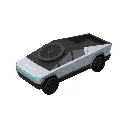 Porodo Cyber Dock Wireless Charger with Rotating Stand