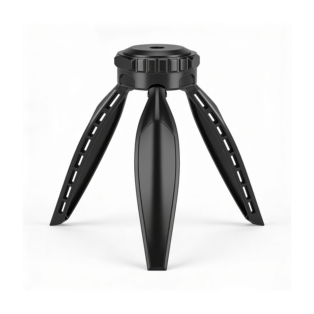 Porodo Lifestyle Handheld Ring Grip Camera & phone vlogging light with Desktop support & Phone clamp