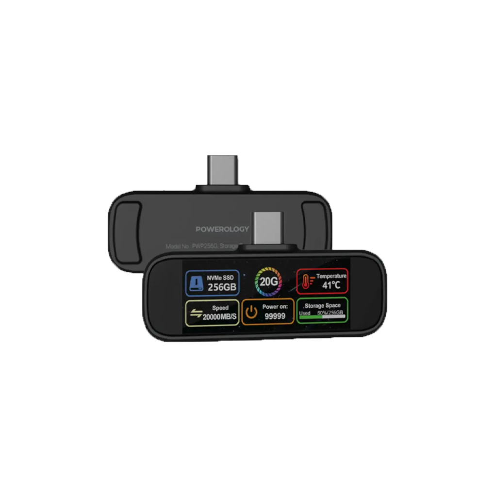 Powerology VOLTX Mini Portable 256GB SSD