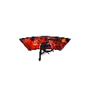Porodo Gaming Ultra-Wide QHD 200Hz Gaming Monitor with Ergonomic 3-Axis Stand