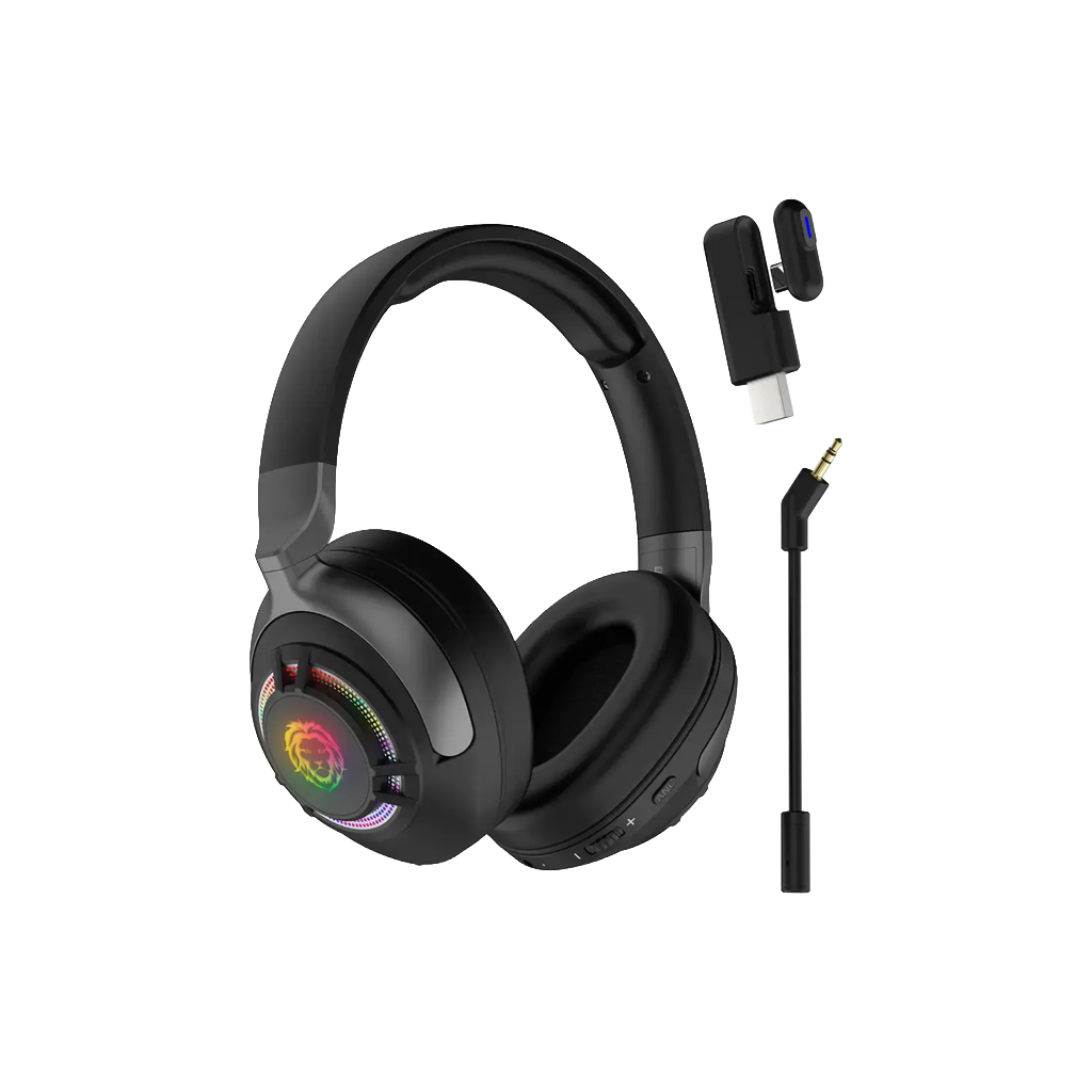 Green Lion Shadow ANC Gaming Headset