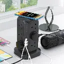 Powerology 12 AC Sockets GaN Tower Hub