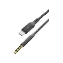 Powerology Power Sync Weave USB-C To 3.5mm Audio 1.2m Cable