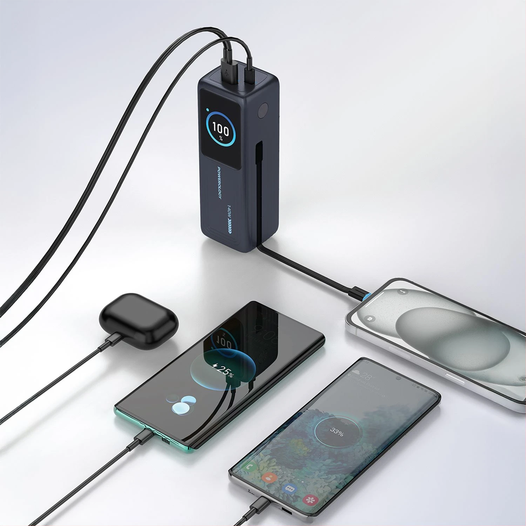 Powerology Thunderamp 30000mAh Power Bank