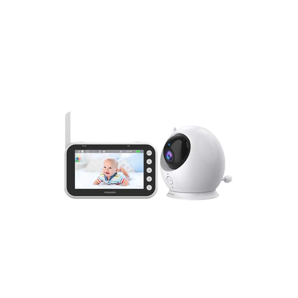 Porodo Lifestyle Lumi Baby Smart Monitor with Camera and Display Screen
