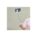 Porodo Lifestyle 3-in-1 Bluetooth Selfie Stick with Detachable Fill Light & Stand