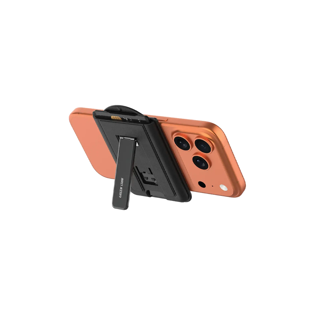 Green Lion Mag Wallet Kickstand Card Holder