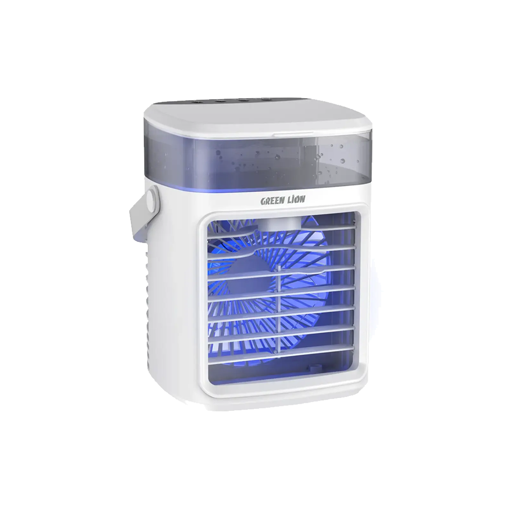 Green Lion Rechargeable Air Cooler Fan with 400mL Water Tank
