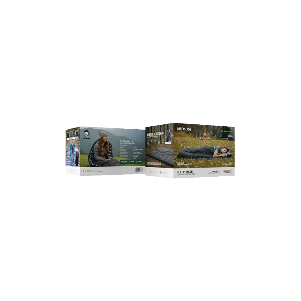 Green Lion Sleep Mate Camping Sleeping Bag
