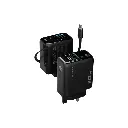 Powerology 70W TFT Adapter with Retractable Type-C Cable