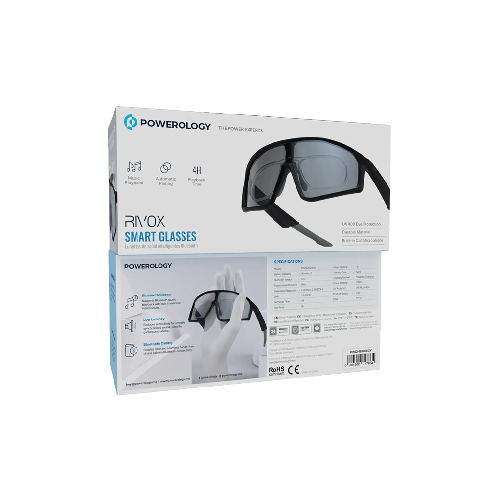 Powerology Rivox Smart Glasses