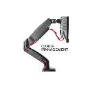 Adjustable Gas Spring Single Monitor Arm (17"–30")