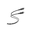 Powerology Power Sync Weave USB-C to Lightning Cable Black color 2.webp