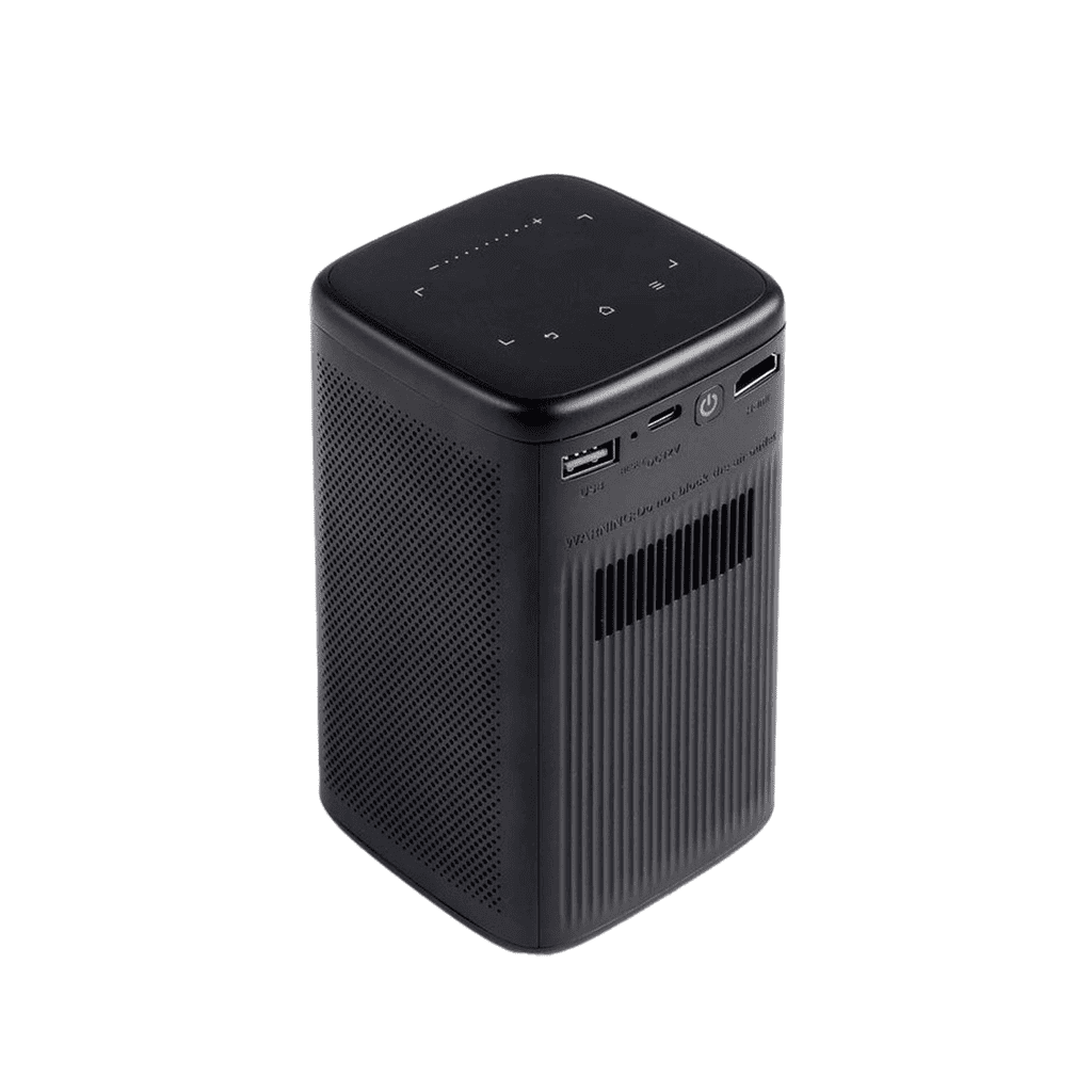 Porodo Portable DLP Projector with Wireless Mirroring for iOS & Android