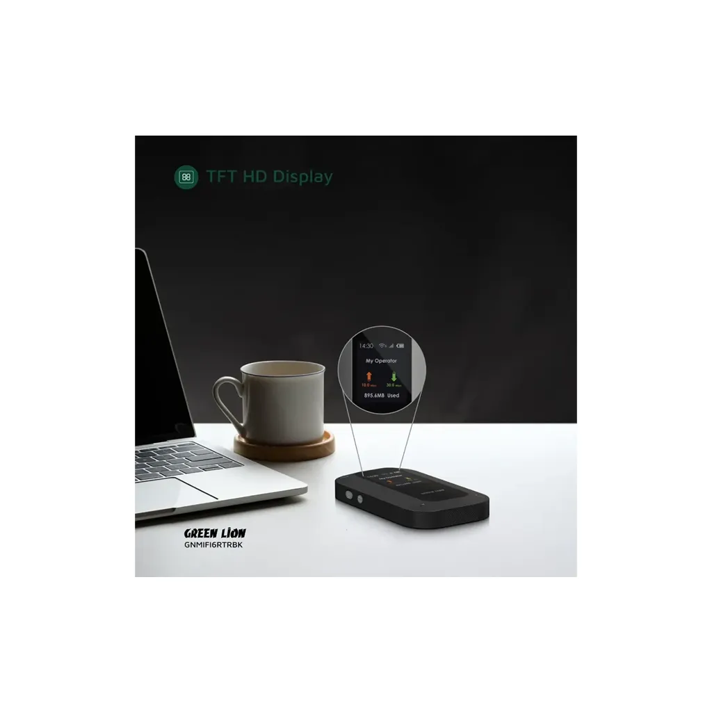 Green Lion Portable MiFi Router Black color 2.webp