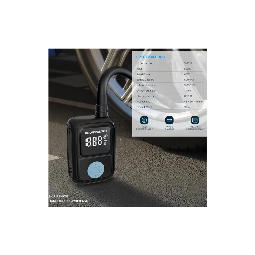 Powerology Portable Electric Tire Inflator 3.webp