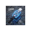 Powerology Argos Dual USB-C Cables with Connector gray color 3.webp