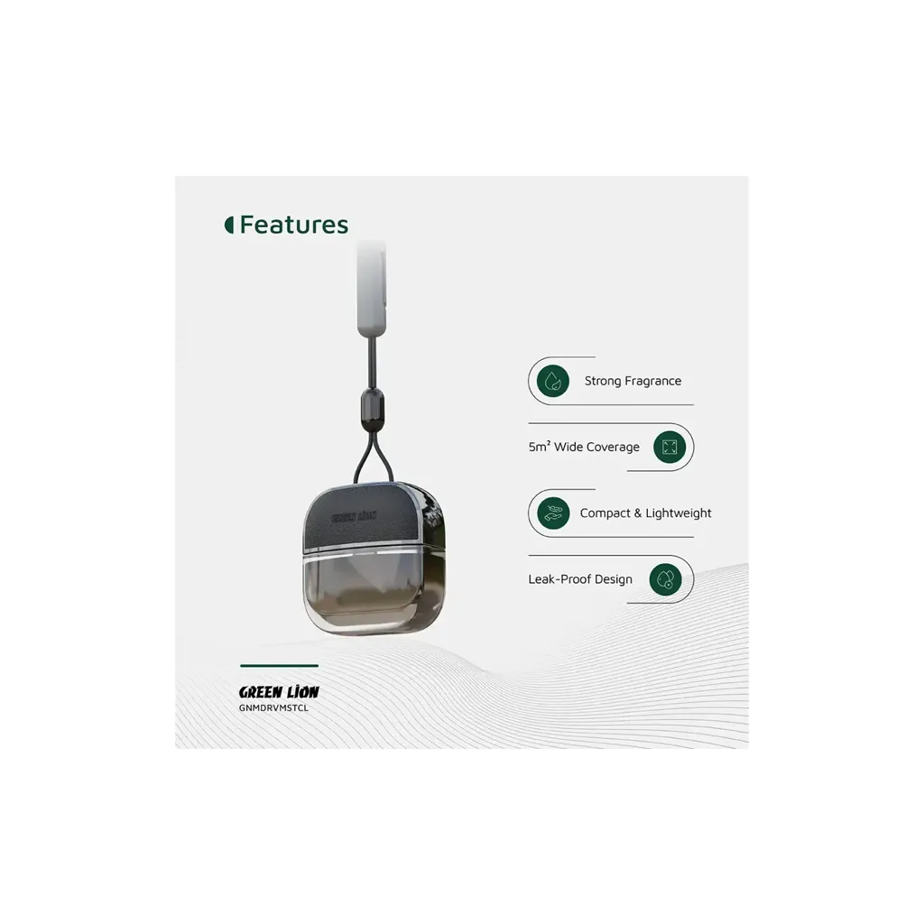 Green Lion Drive Mist Hanging Car Diffuser clear color 5.webp