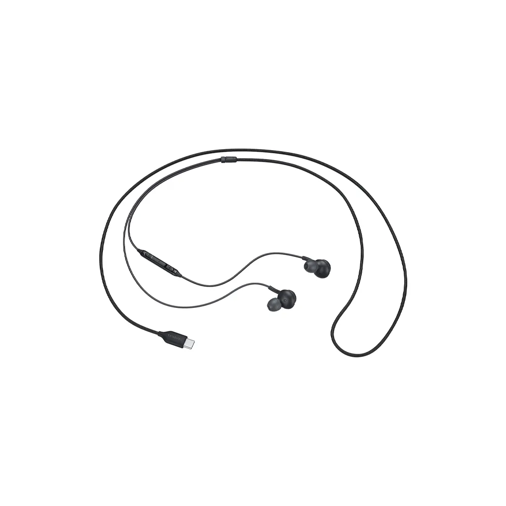 Samsung Type-C AKG Earphones black color 2.webp