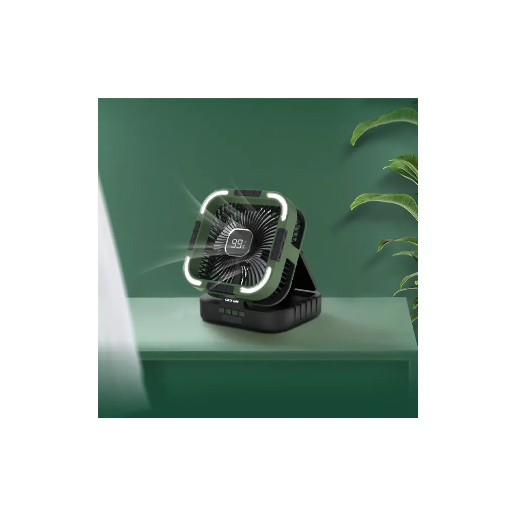 Green Lion 3-in-1 Solar Fan black color 2 (1).webp