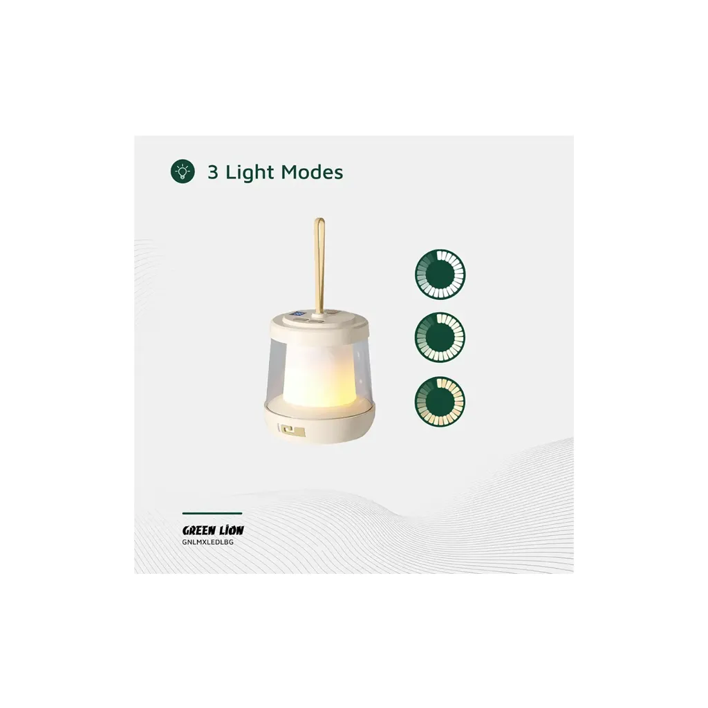Green Lion Lumex LED with Inbuilt LED Strip Light beige color 4.webp