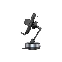Porodo Robson Cradle Suction Phone Holder - Black 3.webp