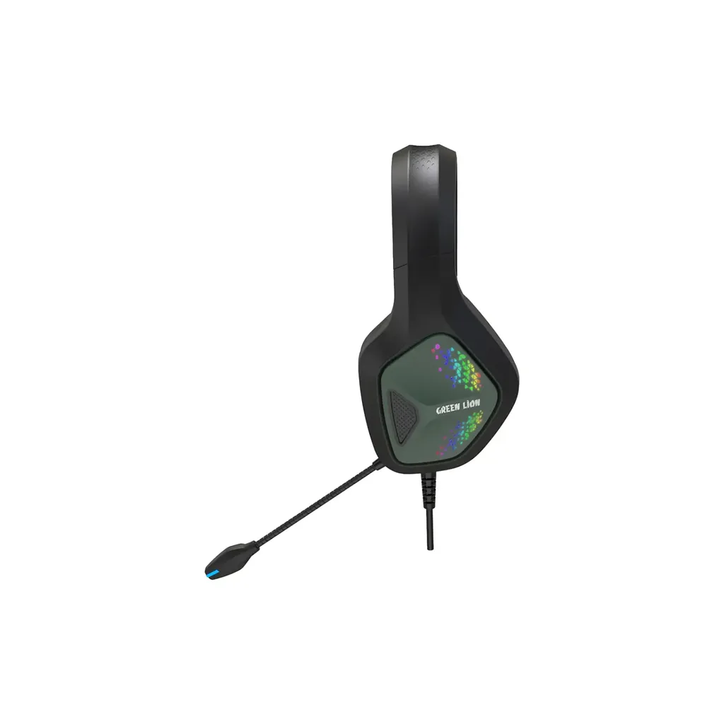 Green Lion Specter Gaming Headphone - Black 3.webp