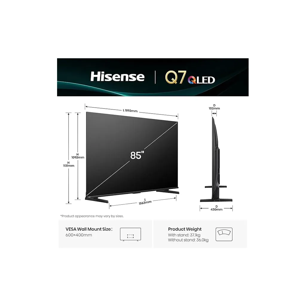 Hisense 85Q7Q _ 85″ LED 144Hz VRR QLED Gaming TV 2.webp