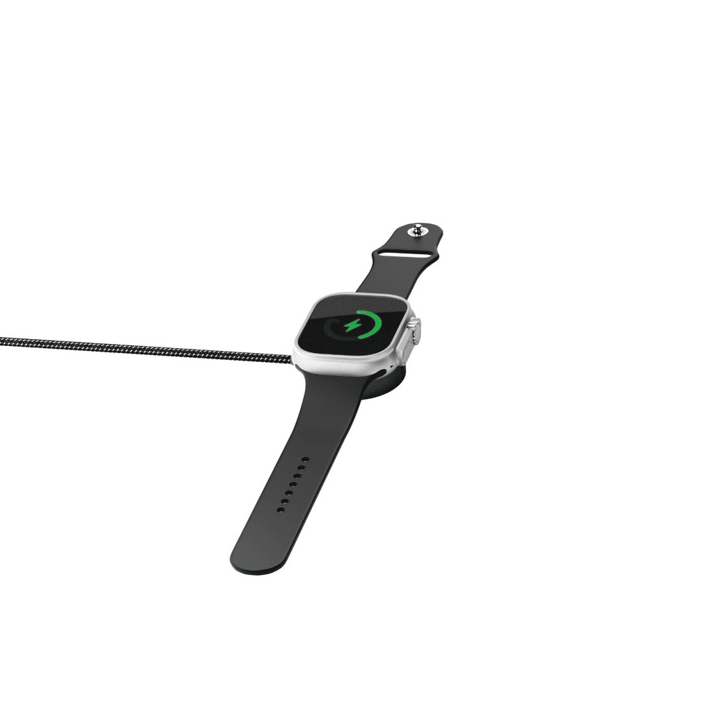 Powerology Braided Type-C Watch Charger 5W 1.2M