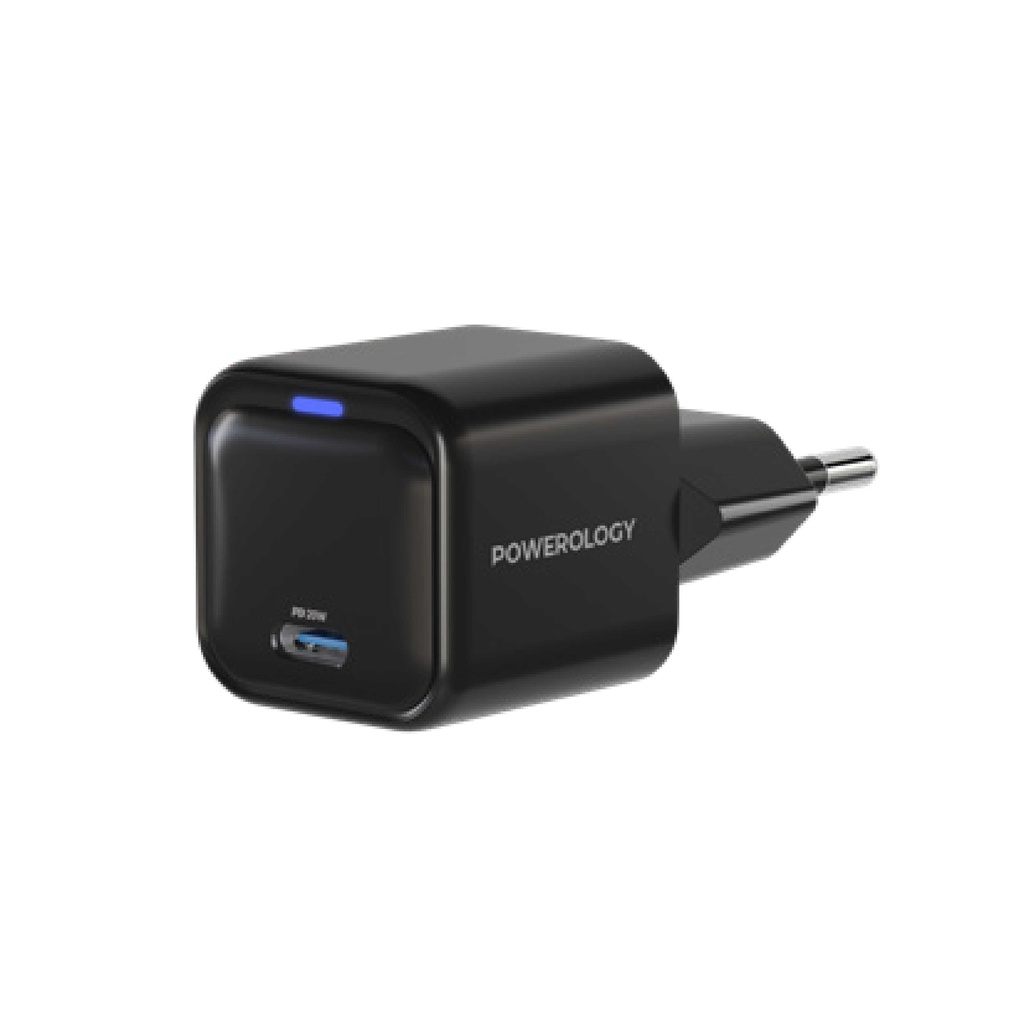 Powerology 20W Single C Port PD Charger UK
