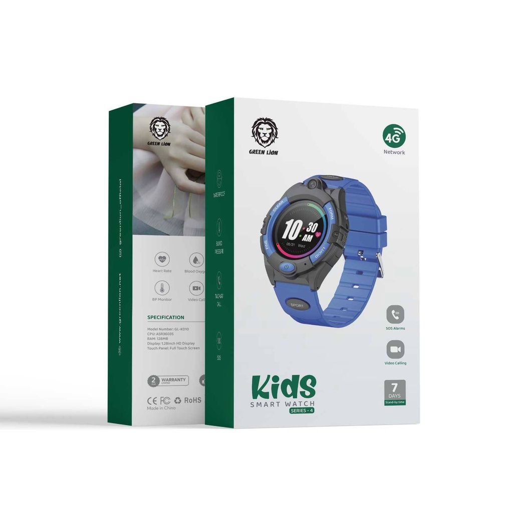 Green Lion 4G Kids Smart Watch Series 4