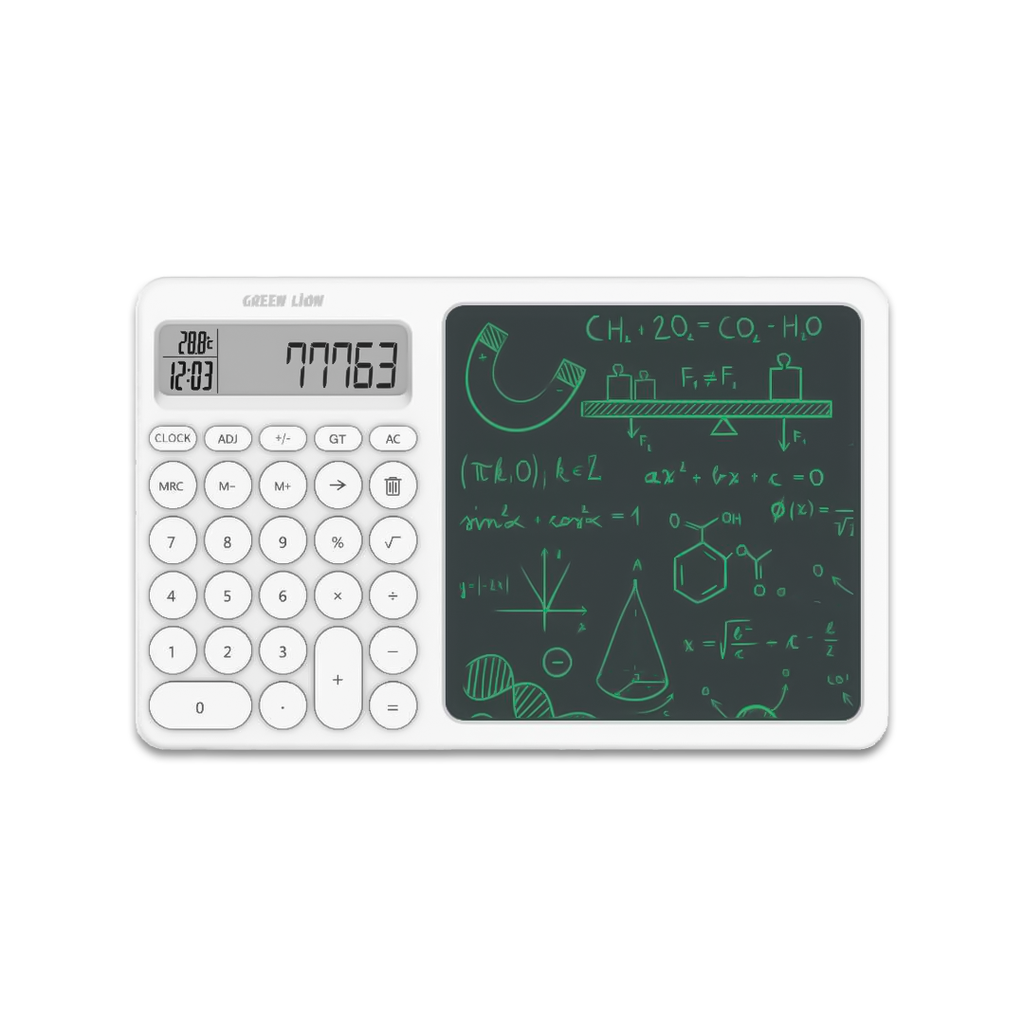 Green Lion CalcWrite Pro Calculator-Writing Pad Combo