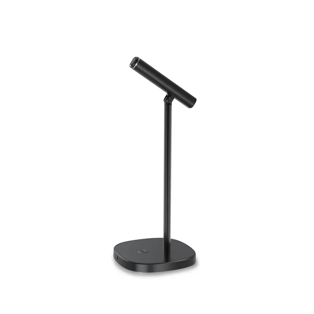 Porodo Desktop Tiltable USB Microphone with USB-C Data Cable
