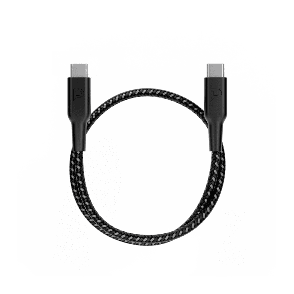 Powerology Braided USB C to USB-C 60W